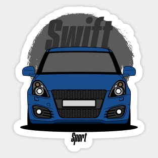 Blue Swift Sticker